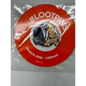 January 2016 invasion Loot Pin from Loot Crate